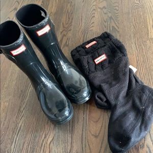 Hunter Boots and sock inserts